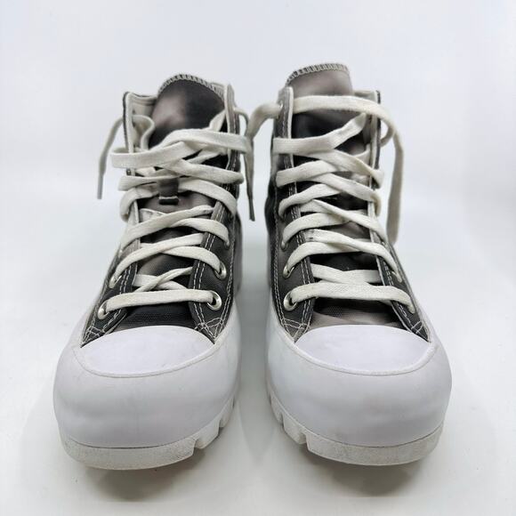 Converse Chuck Taylor All Star Lugged High Top Sneakers Tie Dye Gray Womens US 7 - Picture 11 of 14